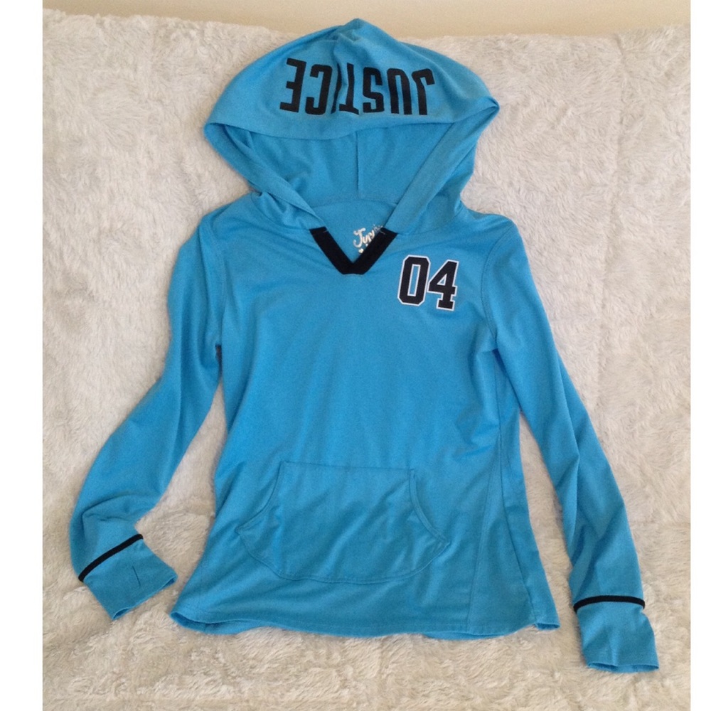 Justice sports hoodie